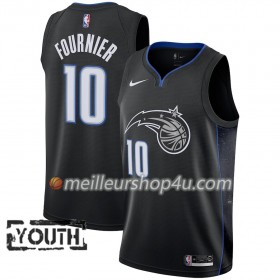 Maillot Basket Enfant Orlando Magic Evan Fournier 10 2018-19 Nike City Edition Noir Swingman